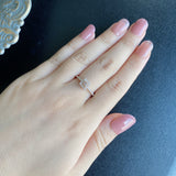 【ピンクダイヤ】FANCY BROWNISH ORANGY PINK 天然ダイヤモンド リング