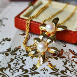 TASAKI 田崎真珠 あこや真珠 フラワー ペンダントトップ