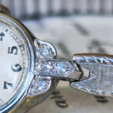 【OH済み】HAMILTON ハミルトン 1950年代 ダイヤモンド 手巻き腕時計