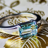 【希少石】天然バナジウムベリル リング