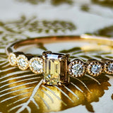 【お値下げ】天然ブラウンダイヤモンド リング