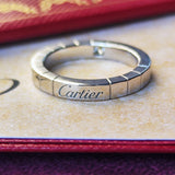 【廃盤 Cartier カルティエ】 ラニエール ダイヤモンド 18金WG 49