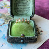 【お値下げ】天然エメラルド 天然ダイヤモンド 18金リング