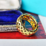 TIFFANY &Co ティファニー ミネヴァリー 18金YG