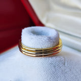 Cartier カルティエ ヴァンドーム スリーカラーリング 11号