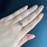 【アレキタイプ】天然カラーチェンジガーネット 天然ダイヤモンド リング