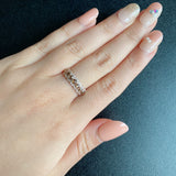 【ローズカット】天然ブラウンダイヤモンド リング