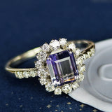 【お値下げ】天然バイカラーゾイサイト 天然ダイヤモンド リング