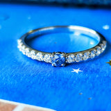 【レアストーン】天然コバルトブルースピネル 天然ダイヤモンド