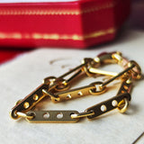 Cartier カルティエ メカノ チェーンブレスレット 18金