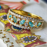 【お値下げ】天然パライバトルマリン 天然ダイヤモンド リング