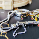 【OH済み 14金無垢時計】OMEGA オメガ 黒文字盤 ダイヤモンドベゼル カクテルウォッチ