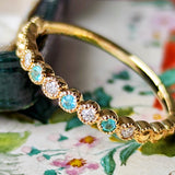 天然パライバトルマリン 天然ダイヤモンド リング