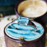 【希少石】天然バナジウムベリル リング