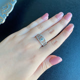 天然アレキサンドライト 天然ダイヤモンド リング