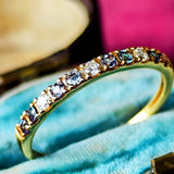 天然アレキサンドライト 天然ダイヤモンド リング