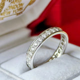 Cartier カルティエ ダイヤモンド フルエタニティリング 18金WG 49