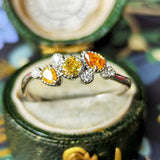 【カラーダイヤ】天然ダイヤモンド リング