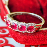【お値下げ】天然ルビー 天然ダイヤモンド リング