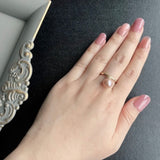 【再入荷しました!】さくらパール 花の宴 18金リング