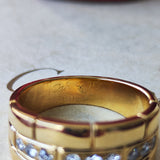 【Vintage Cartier】カルティエ パンテール オリアンヌ ダイヤモンドリング 18金YG リング