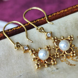 【お値下げ】TASAKI 田崎真珠 あこやベビーパール 天然ダイヤモンド ピアス