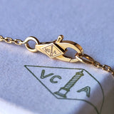 Van Cleef & Arpels ヴァンクリーフ&アーペル フリヴォル ミニ ネックレス ダイヤモンド 18金