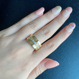 【Vintage Cartier】カルティエ パンテール オリアンヌ ダイヤモンドリング 18金YG リング