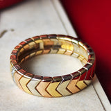 【Vintage Cartier 】カルティエ スリーカラー ダイヤモンドリング