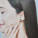 【お値下げ】イギリス アンティーク ダイヤモンドピアス