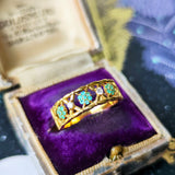 天然パライバトルマリン 天然ダイヤモンド 18金リング