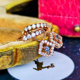 天然アレキサンドライト 天然ダイヤモンド ピアス チャーム