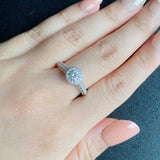 【最高級品質 】天然ダイヤモンド0.30ct フローレス Dカラー 3EX GIA鑑定書付き