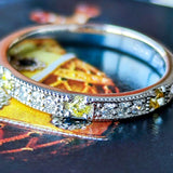 【イエローダイヤ】天然ダイヤモンドリング