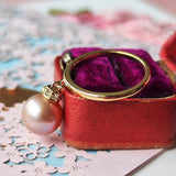 【再入荷しました!】さくらパール 花の宴 18金リング