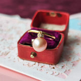 【再入荷しました!】さくらパール 花の宴 18金リング