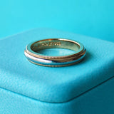 TIFFANY&Co ティファニー ミルグレインリング 9号