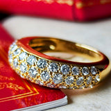 Cartier カルティエ ミミリング ダイヤモンド 18金 9号