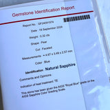 【ロイヤルブルー】天然サファイア 天然ダイヤモンド リング