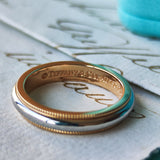 TIFFANY&Co ティファニー ミルグレインリング 9号