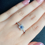 【幻のサファイア ヨーゴ渓谷】天然サファイア 天然ダイヤモンド リング