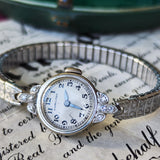 【OH済み】HAMILTON ハミルトン 1950年代 ダイヤモンド 手巻き腕時計