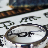 HARRY WINSTON ハリーウィンスト ダブルロゴリング ダイヤモンド K18WG