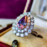 【幻の宝石 ロシア産アレキサンドライト】1.46ct 天然ダイヤモンド GIA プラチナリング