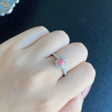 天然コンクパール 天然ダイヤモンド リング