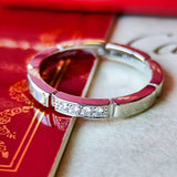 Cartier カルティエ マイヨンパンテール ダイヤモンド 18金WG リング 51