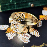 天然ダイヤモンド 18金リング