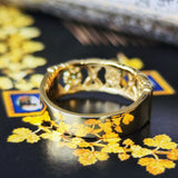 天然パライバトルマリン 天然ダイヤモンド 18金リング