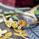 【カラーダイヤ】天然ダイヤモンド リング