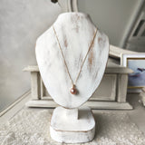 【再入荷しました!】さくらパール 葉桜 ネックレス